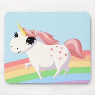 Strawberry the Unicorn Mouse Pad