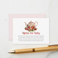 Strawberry Theme Baby Shower Books for Baby