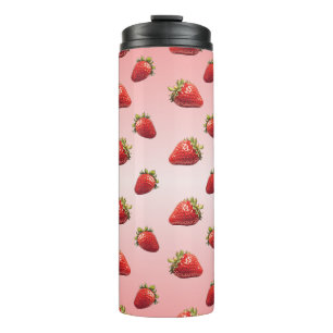 Strawberry Thermal Tumbler