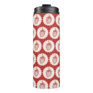 Strawberry Thermal Tumbler