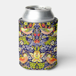 Strawberry Thief Birds William Morris Can Cooler