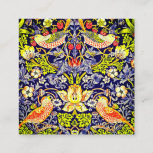 Strawberry Thief Birds William Morris Enclosure Card