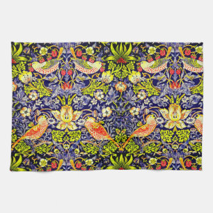 Strawberry Thief Birds William Morris Tea Towel