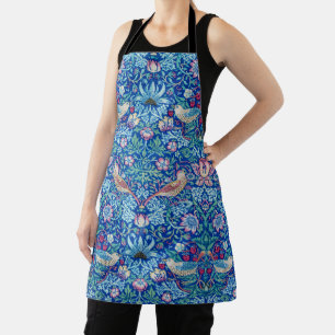 Strawberry Thief Blue, William Morris Apron