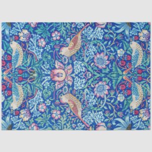 Strawberry Thief Blue, William Morris Tissue Paper