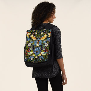 Strawberry Thief by William Morris Backpack