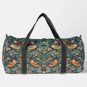 Strawberry Thief by William Morris Duffle Bag