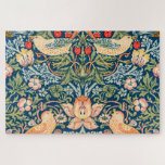 Strawberry Thief (by William Morris) Jigsaw Puzzle<br><div class="desc">This design is based on a pattern created by British designer William Morris (1834–1896), who is especially well known and regarded for his association with the Arts and Crafts Movement. Strawberry Thief is one of William Morris' most popular repeating designs for textiles. The pattern takes as its subject the thrush...</div>