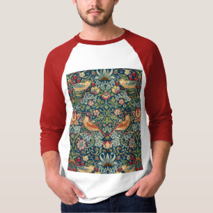 Strawberry Thief by William Morris T-Shirt