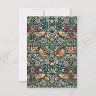 Strawberry Thief by William Morris Thank You Card