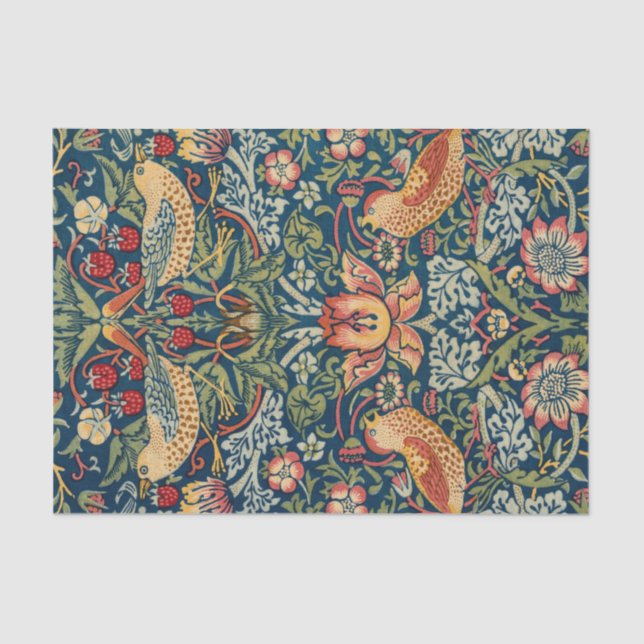 Strawberry Thief by William Morris Tissue Paper (Front)