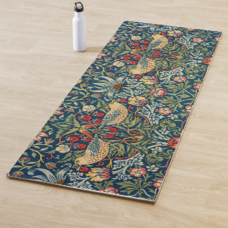 Strawberry Thief by William Morris Yoga Mat