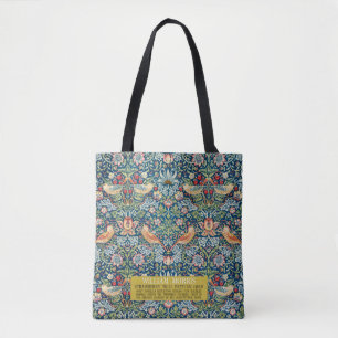 Strawberry thief - Design of William Morris Tote Bag