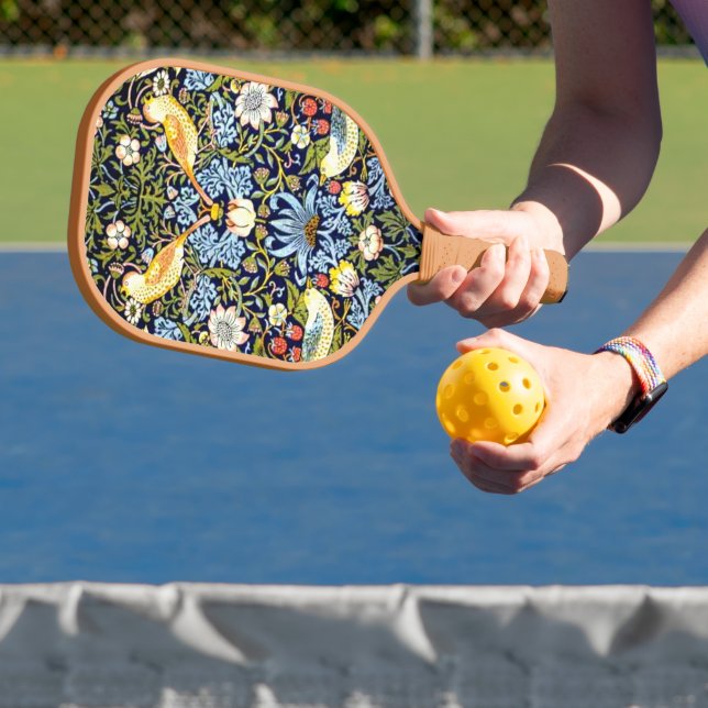 Strawberry Thief, famous pattern, Pickleball Paddle (Insitu)