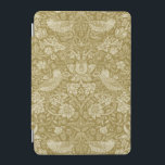 Strawberry Thief Gold, William Morris iPad Mini Cover<br><div class="desc">William Morris (24 March 1834 – 3 October 1896) was a British textile designer, poet, novelist, translator, and socialist activist associated with the British Arts and Crafts Movement. He was a major contributor to the revival of traditional British textile arts and methods of production. His literary contributions helped to establish...</div>