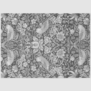 Strawberry Thief Grey, William Morris Tissue Paper