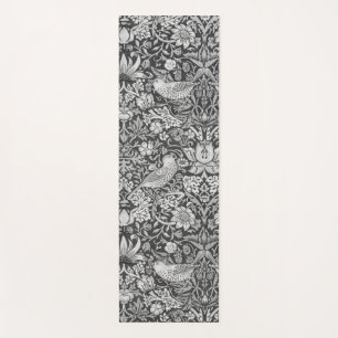 Strawberry Thief Grey, William Morris Yoga Mat