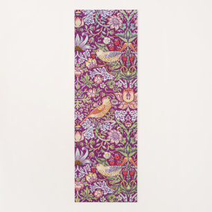 Strawberry Thief Red, William Morris Yoga Mat