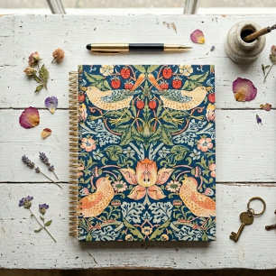 Strawberry Thief William Morris Colourful Planner 