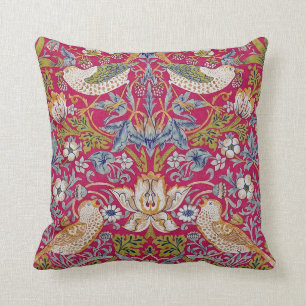 Strawberry Thief, William Morris Cushion
