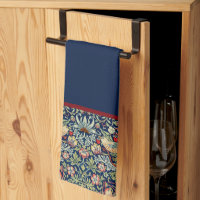 Strawberry Thief William Morris Kitchen Towel