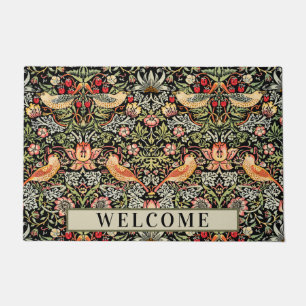 Strawberry Thief William Morris Personalise Doormat