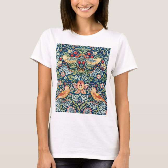 Strawberry Thief, William Morris T-Shirt (Front)