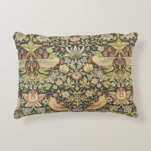 Strawberry Thieves by William Morris, Textiles Decorative Cushion