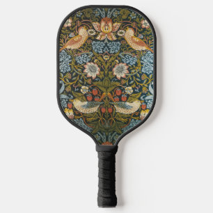 Strawberry Thieves by William Morris, Vintage Art Pickleball Paddle