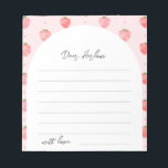 Strawberry Time Capsule Notepad<br><div class="desc">Time Capsule Notepad.
Ready to be personalised by you!</div>