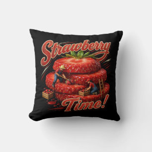 Strawberry Time! Cushion