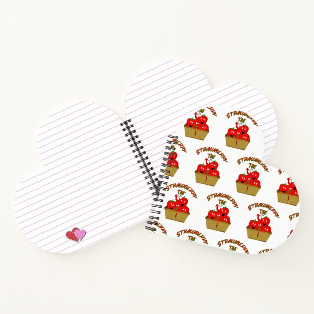 Strawberry Time! Notebook (Inside)