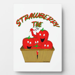 Strawberry Time! Plaque