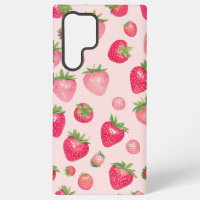 Strawberry Time Sweet Berry Pattern Phone Case