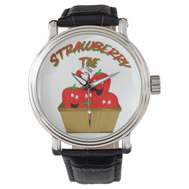 Strawberry Time! Watch (Front)