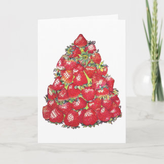 Strawberry Tree Holiday Card