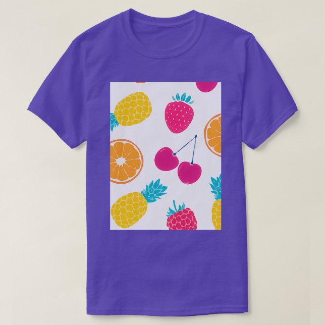 Strawberry Tropical Vistentious Hotness T-Shirt (Design Front)