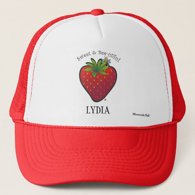 Strawberry Trucker Hat (Front)