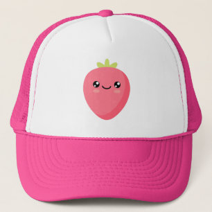Strawberry Trucker Hat