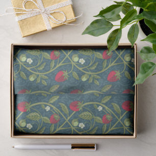 Strawberry Turquoise Art Nouveau Tissue Paper