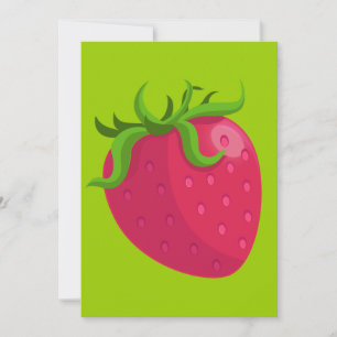 STRAWBERRY VECTOR CARTOON HEALTHY BERRIES YUMMY SU
