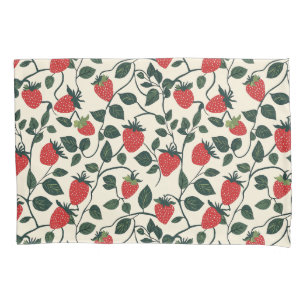 Strawberry Vine Pattern Pillowcase
