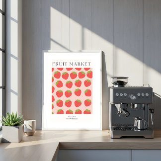Strawberry Wall Art Collection | Strawberry Poster