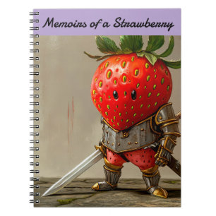 Strawberry Warrior Notebook
