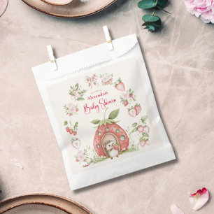 Strawberry Woodland Baby Shower Favour Bag