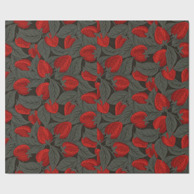 Strawberry  wrapping paper (Seam)