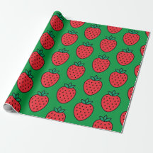 Strawberry Wrapping Paper