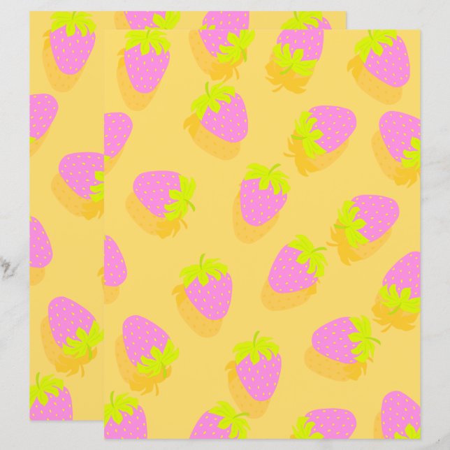 Strawberry Yellow (Front/Back)