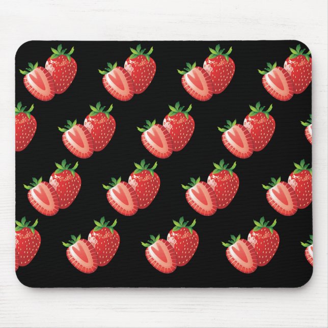 Strawberrys Mouse Pad (Front)