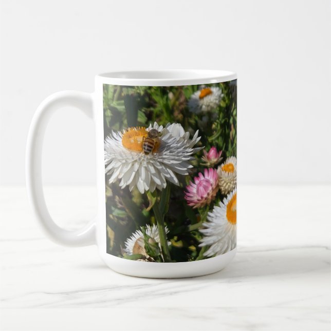 Strawflowers Coffee Mug (Left)